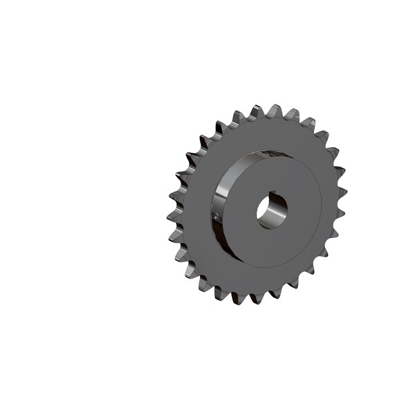 Senqcia Maxco H60B28F 1-1/4 Inch Bore Keyway & 2 Set Screws Fb Hardened Tooth H60B28F1-1/4